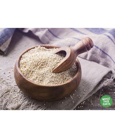 Wholefood Earth Quinoa Grain 1 kg | GMO Free | Natural | High Fibre | Source of Protein 1kg - Buy Online on GoSupps.com