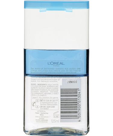 L'Or al Paris Dermo Expertise Waterproof Eye Make-Up Remover - Pack of 6 (6 x 125 ml) | International Shipping Available - Buy Online on GoSupps.com