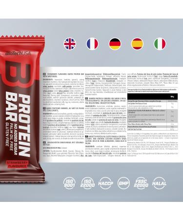 BioTechUSA Protein Bar Strawberry 1.2 kg - Buy Online on GoSupps.com