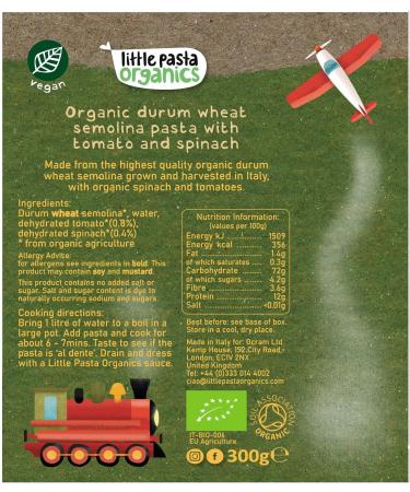 Little Pasta Organics Travel Shaped Pasta - Organic Gluten-Free Pasta Shapes on the Go - Buy Online on GoSupps.com