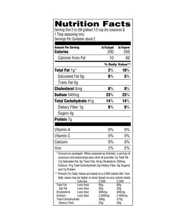 Near East Oil Pearled Couscous Roasted Garlic & Olive 4.7 oz - Authentic Mediterranean Flavor - Buy Online on GoSupps.com