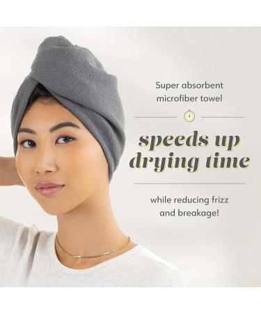 Drybar Dry Martini Microfiber Hair Wrap - Ultra-Absorbent Hair Towel for Fast Drying | Shop Internationally - Buy Online on GoSupps.com