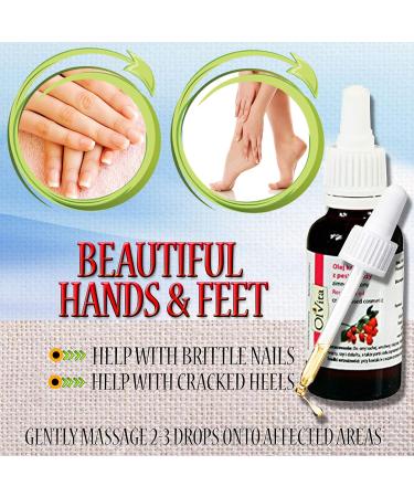 Ol Vita: Rosehip Seed Oil Virgin Cold Pressed - 100% Pure Natural Moisturiser for flawless skin 30 ml - Buy Online on GoSupps.com