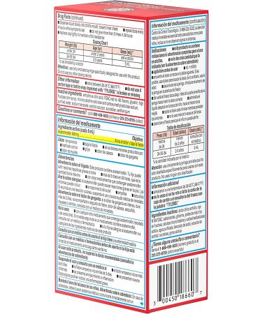 Infants' Tylenol Acetaminophen Liquid Medicine Cherry 2 fl. oz - Pack of 1 - Buy Online on GoSupps.com