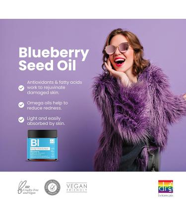 Dr Botanicals Blueberry Superfood Antioxidant Body Moisturiser - Nourishing Vitamins & Antioxidants 60ml | International Shipping Available - Buy Online on GoSupps.com