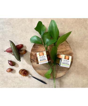 Fruits at Home - Fresh Green Caviar Lemon (60g) Lemon Caviar Marmalade (50g) & Bloodlime Marmalade (50g) - Buy Online on GoSupps.com