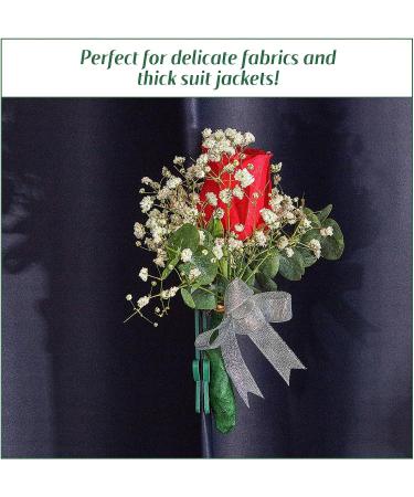 Floral Boutonniere Magnets - Wedding Corsage Brooches for Bride - Flower Pins for Buttonhole Making (Pack of 7) - Buy Online on GoSupps.com