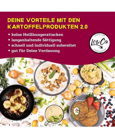 Lower Carb Organic Potato Products | High Protein & Fiber Soup & Puree Set (3x Soup + 3x Puree) - Reduced Calorie & Carbs - Buy Online on GoSupps.com