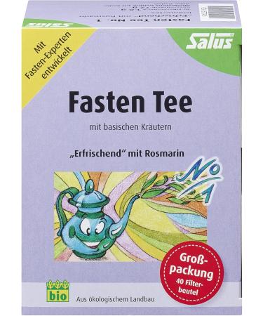  Salus Salus Fastentee N 1 "Refreshing Type" Organic 40 FB (1 x 72 g) - Buy Online on GoSupps.com