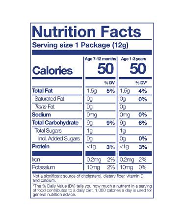 Baby Bellies Organic Blueberry Puffs - 6 Pack Individual Snack Packs - Buy Online on GoSupps.com
