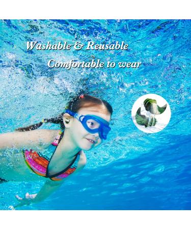 Buy Reusable Silicone Ear Plugs for Sleeping | Waterproof Noise-Suppressive Earplugs | 3 Pairs for Ultimate Hearing Protection - Buy Online on GoSupps.com