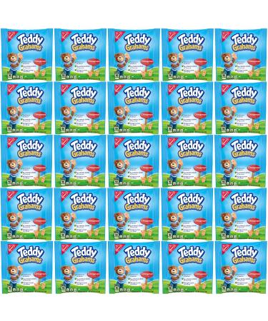 Cinnamon Teddy Bear Graham Crackers | Tribeca Curations | 0.75 oz | Pack of 25 - Buy Online on GoSupps.com