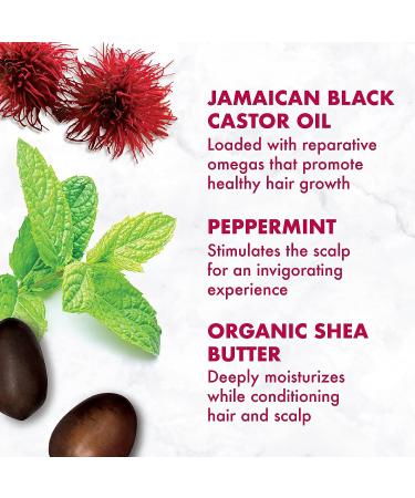 SheaMoisture Jamaican Black Castor Oil Smoothie Cream 11.5 Oz - Strengthen & Restore Formula for Unisex - Buy Online on GoSupps.com