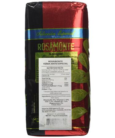 Rosamonte Special Selection Yerba Mate Tea - 2.2 lbs/1 kilo - Buy Online on GoSupps.com