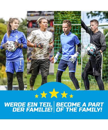 Gripmode Aqua Hybrid Goalkeeper Gloves - Football Gloves for All Ages - Size 7-11 - Weather-Resistant GripTec Surface - Buy Online on GoSupps.com