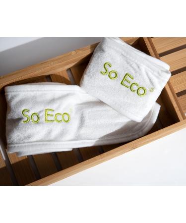 So Eco Bamboo & Cotton Headband Duo White - Buy Online on GoSupps.com