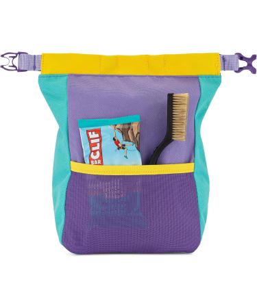 OSO Supply Co Crux Boulder-Creide Bucket Large Chalk Bag for Climbing Weightlifting & Gymnastics | Magnetic Lock & Zip Pockets | Lavender/Sea Foam Green - Buy Online on GoSupps.com