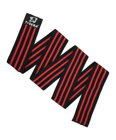 Tigera Fitness Kniebandagen - 72 Reinforced Knee Sleeves for Strength Training Bodybuilding Squats & Weightlifting - Ideal for Men & Women - Buy Online on GoSupps.com