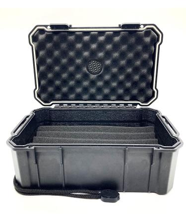 Elevate Bar Co. Travel Carrying Case - 15-Count | Waterproof, Crushproof, Airtight Seal | Durable Black Portable Case - Buy Online on GoSupps.com