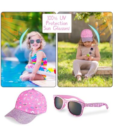 Peppa Pig Sun Hat Baseball Cap & Sunglasses Set for Girls Ages 3+ One Size | International Shipping Available - Buy Online on GoSupps.com