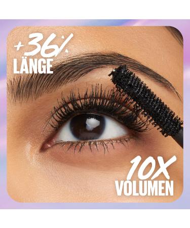 Buy Maybelline New York Falsies Surreal Mascara - Hybrid Fiber Technology & Prolonged Helix Brush Black 10ml | International Shipping Available - Buy Online on GoSupps.com