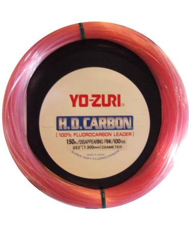 Yo-Zuri HD Fluorocarbon Leader Pink 30Yds Pink 30-Pound