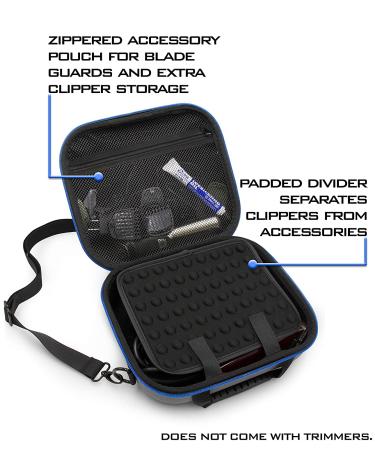 CASEMATIX Hair Clipper Barber Case - Travel Case for Clippers, Trimmers, and Stylist Supplies - Buy Online on GoSupps.com