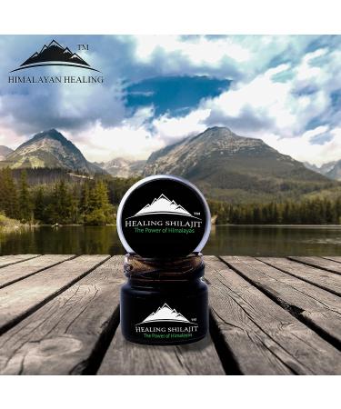 Premium Hand-Collected Himalayan Shilajit 30g - Gold Quality, GMP/ISO/Halal Certified - Sun Dried Resin, Third-Party Tested, 84+ Trace Minerals - 90 Servings - Buy Online on GoSupps.com