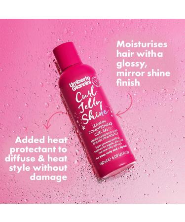 Umberto Giannini Curl Jelly Styling Trio Set - Curl Scrunching, Refresh & Shine - Leave-In Conditioner - Buy Online on GoSupps.com