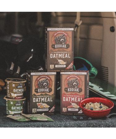 Kodiak Cakes Instant Oatmeal Packets - High Protein Breakfast Food - Variety Pack (24 Packets) - Maple & Brown Sugar, Cinnamon, Chocolate Chip - 100% Whole Grains - Buy Online on GoSupps.com
