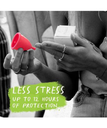 Oi Girl Small Menstrual Cup | Flexible & Easy Insertion | 12-Hour Wear | BPA-Free | Reusable & Leak-Free - Buy Online on GoSupps.com