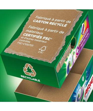 Ariel 4in1 PODS Liquid Detergent Capsules 65 Washes +Extra Color Protection Renews Color Shine And Protects Fibers - Buy Online on GoSupps.com