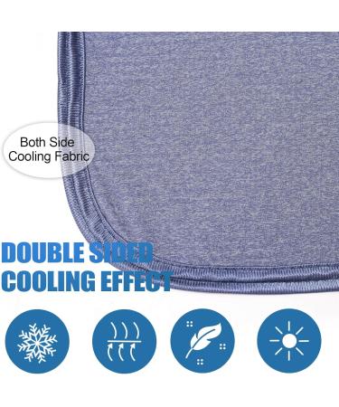 Buy Ailemei Cooling Ceiling for Hot Sleepers Double-Sided Cold Effect Queen Size 228.6x228.6 cm Breathable Summer Comfort Ideal for Night Sweats - Buy Online on GoSupps.com