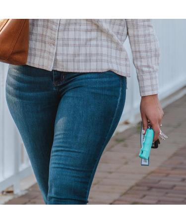 SABRE Pepper Gel with Flip Top  Maximum Strength  Snap Clip for Easy Carry & Fast Access Finger Grip for More Accurate & Faster Aim  Supports RAINN  25 Bursts  UV Marking Dye  Easy to Use Safety - Buy Online on GoSupps.com