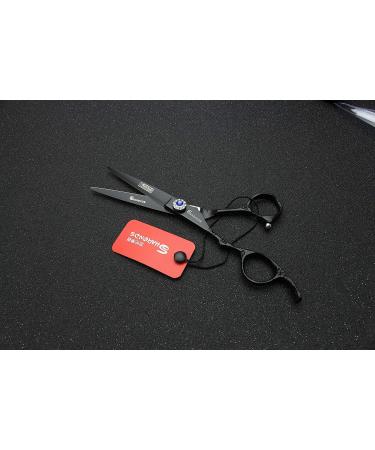 Hairdresser Professional Scissors Set Left-Handed 6/7/7.5/8/9 inch Hair sparse Scissors Hairdressing Scissors 440C (6-inch Cutting Scissors-A) - Buy Online on GoSupps.com