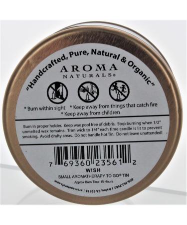 Shop Aroma Naturals Wish Peppermint Vanilla Tin | Premium Aromatherapy | International Shipping Available - Buy Online on GoSupps.com