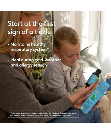 Harker Herbals Children's Deep Lung Support Syrup, Herbal Formula for Respiratory Health, Clear Breathing, Bronchial Congestion, Natural Mint Flavor, Plant-Based - 5.1 Fl oz (30 Servings) - Buy Online on GoSupps.com