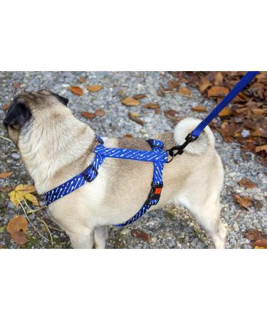 Buy Karlie Art Sportiv Plus Harness - Blue Arrows 20mm Width Adjustable 45-70cm - International Shipping Available - Buy Online on GoSupps.com