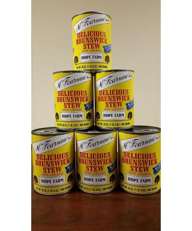 Mrs. Fearnow's Chicken Brunswick Stew - 6 Pack of 20 oz Cans - Buy Online on GoSupps.com