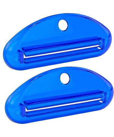 Southern Homewares Blue Multi-Purpose Tube Squeezer Toothpaste Medicine Saver Pack of 2