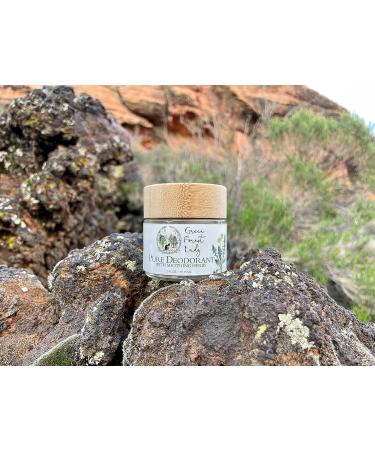 Green Forest Lady | Pure Organic Deodorant for Women and Men | Aluminum-Free, Paraben-Free, Vegan | Lavender Vanilla Scent | Long-Lasting - 2 FL OZ/59.15 ML - Buy Online on GoSupps.com