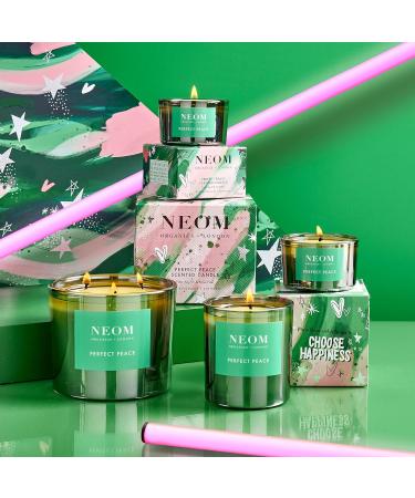 NEOM Perfect Peace 3 Wick Candle - Pine Myrrh & Lime Peel Fragrance for Festive Christmas Atmosphere - Buy Online on GoSupps.com