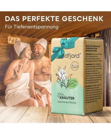 Woodfjord Bio Sauna Infusion Herbs 100ml | Premium Organic Sauna Oil & Air | Authentic & Refreshing Sauna Experience - Buy Online on GoSupps.com
