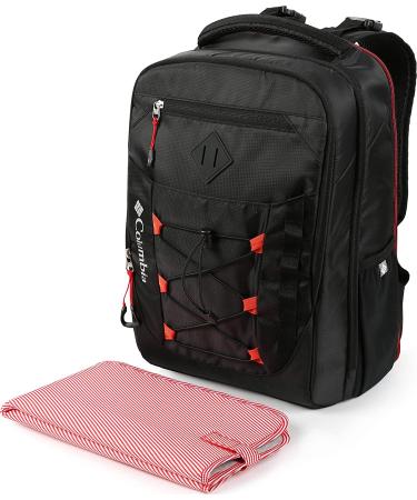 Columbia Diablo Creek Backpack Diaper Bag - Large Black - Buy Online on GoSupps.com