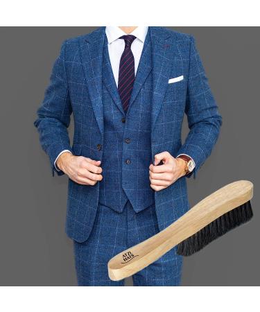 Premium Hat Brush for Felt, Fedora, Baseball Cap & Western Cowboy Hats - 100% Horse Hair Bristles, Beech Wood Handle for Clothes, Furniture, Pet Hair Cleaning Kit | Beige - Buy Online on GoSupps.com