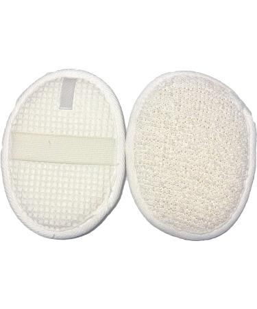 Natural Exfoliating Loofah Sponge Set - 6 pcs 4.3 5.7 Face Body Pads for Men & Women - Buy Online on GoSupps.com