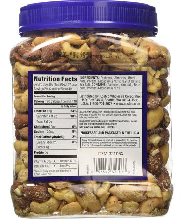 Kirkland Signature Signature'S Kirkland Fancy Mixed Nuts 40 Ounce - Buy Online on GoSupps.com