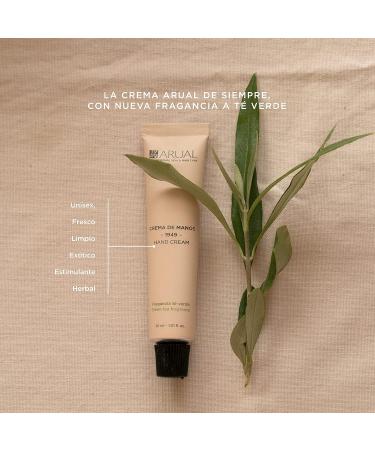 Arual Hand cream with green tea. 30ml - Buy Online on GoSupps.com