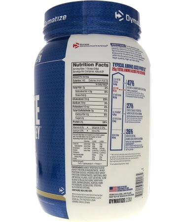 Dymatize Elite 100% Whey Protein Gourmet Vanilla - 2 lbs | Premium Protein Supplement for Muscle Growth & Recovery - Buy Internationally - Buy Online on GoSupps.com