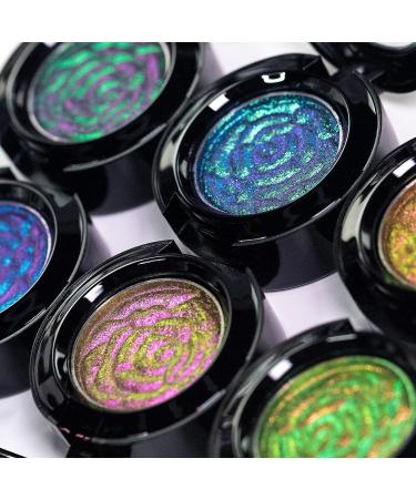 CHAMACY Duochrome Eyeshadow - Insane Shifters Chameleon Eyeshadow for High-Impact Metallic Eye Looks - 100% Vegan & Cruelty Free - 1.9g (505) - Buy Online on GoSupps.com